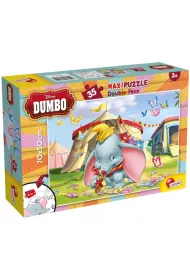 Puzzle dwustronne 35 el. Supermaxi. Dumbo Lisciani