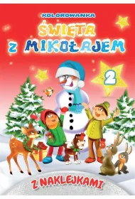 Kolorowanka - �wi�ta z Miko�ajem 2