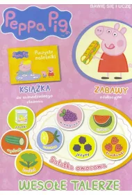 Weso�e talerze bawi� si� i ucz� �winka Peppa