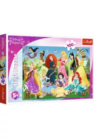 Puzzle 100 el. Czarujce Ksiniczki Trefl