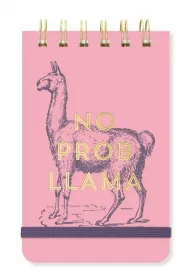 Designworks Ink Notatnik A6 No Prob Llama linia 40 kartek