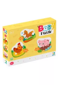 Puzzle 3w1 Dzie� na farmie Maksik