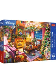 Puzzle 1000 el. �wi�teczna chatka Disney Trefl
