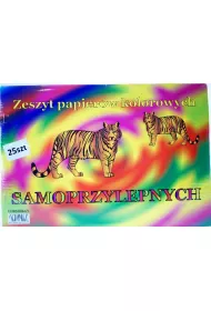 Cormoran Zeszyt papier�w kolorowych A4 samoprzylepnych