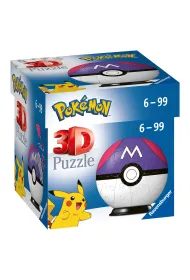 Puzzle 54 el. 3D Pokemon Master Ball Ravensburger