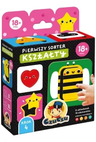 CzuCzu Pierwszy sorter Kszta�ty dla dzieci 18 mies. Bright Junior Media