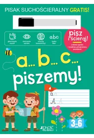A...B...C... piszemy!. Ksi��ka z pisakiem sucho�cieralnym