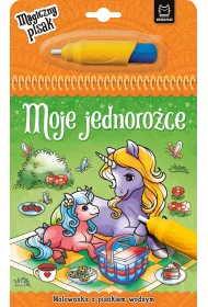 Moje jednoro�ce. Malowanka z pisakiem wodnym