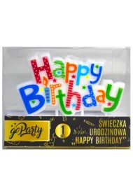 Zestaw �wieczek urodzinowych Happy Birthday