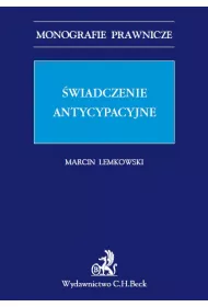 eBook wiadczenie antycypacyjne pdf