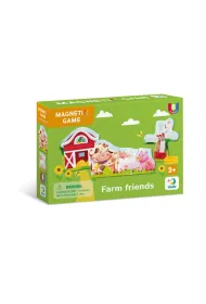 Puzzle Gra magnetyczna - Przyjaciele z farmy Dodo