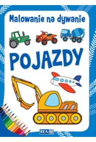 Pojazdy. Malowanie na dywanie