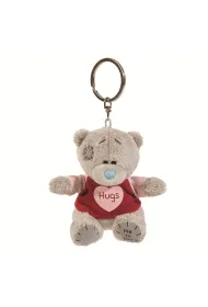 Carte Blanche Breloczek Mi� w koszulce z nadrukiem Hugs 7,5cm