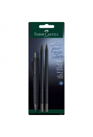 Faber-Castell D�ugopis Poly Ball Urban all black + 2 o��wki