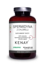 Kenay Spermidyna z Chlorelli Suplement diety 180 kaps.