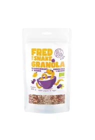 Diet-Food Granola Fred The Snake - Mango i Czarna Porzeczka 200 g Bio