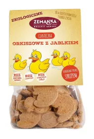 Zemanka Ciastka orkiszowe z jabkiem 100 g Bio