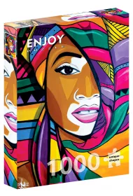 Puzzle 1000 el. Afrykaska pikno G3