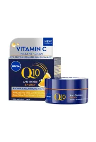 Nivea Q10 Energy przeciwzmarszczkowy krem do twarzy Regeneracja 3x Antyoksydanty 50 ml