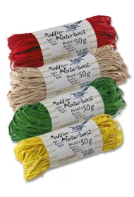 Folia Paper Rafia naturalna, ciemny fiolet, 50g