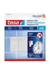 Gw�d� samoprzylepny do p�ytek Tesa 2x2kg bia�y