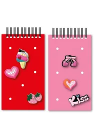 Beniamin Notes na spirali z przypinkami mix 15x8.5cm