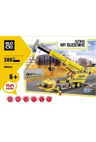 Klocki Blocki Na budowie D�wig 380 element�w