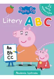 Peppa Pig. Akademia Bystrzaka. Litery A, B, C