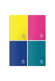 Herlitz Zeszyt A5 ECO PP Colors FSC kratka 60 kartek