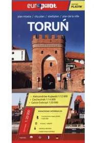 Toru�, Golub, Inowroc�aw plan miasta 1:20 000 Laminat