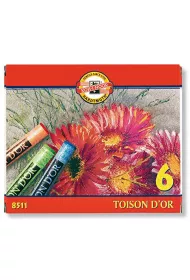 Koh-I-Noor Pastele Toison D'or 8511 6 kolor�w
