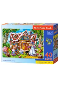 Puzzle maxi 40 el. Ja� i Ma�gosia Castorland