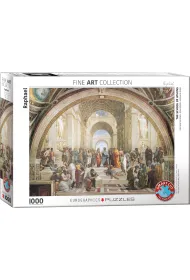 Puzzle 1000 el. Szko�a ate�ska autorstwa Raphaela Eurographics