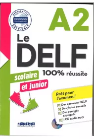 DELF 100% reussite A2 ksi��ka + CD
