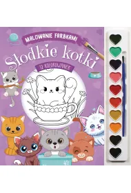 Malowanie farbkami. S�odkie kotki