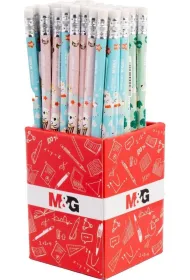 M&G O��wek z gumk� Cha Cha HB 1 szt (disp 72 szt)