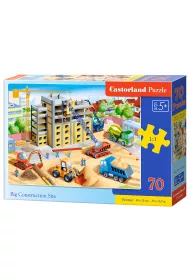 Puzzle 70 el. Big Construction Site Castorland