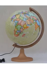 Globus polityczny podwietlany 32 cm