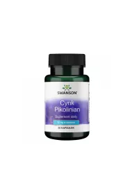 Swanson Cynk (pikolinian) 22mg - suplement diety 60 kaps.