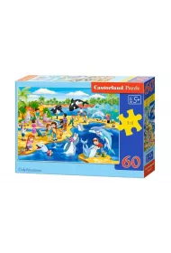 Puzzle 60 el. Dolphinarium Castorland
