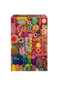 Puzzle 500 el. Kolorowa prz�dza Educa