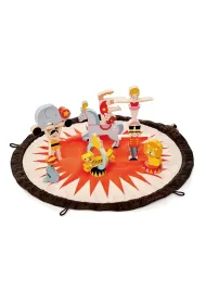 Mata z drewnianymi zabawkami - Akrobaci Tender Leaf Toys