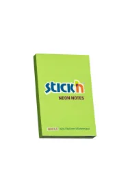Stickn Notes samoprzylepny neon zielony 76x51 mm