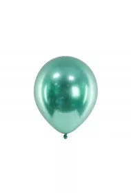PartyDeco Balony Glossy 30 cm butelkowa ziele� 10 szt.