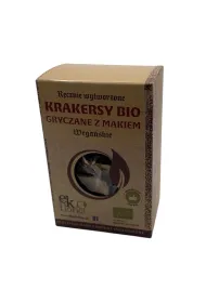 Ekoflorka Krakersy gryczane z makiem 90 g Bio