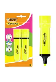 Bic Zakre�lacz Flat Neon ��ty 2 szt.
