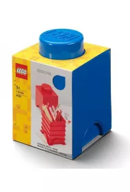 Pojemnik klocek LEGO Brick 1 niebieski