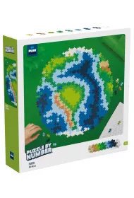 Klocki Plus-Plus Puzzle By Number - Ziemia 800el.