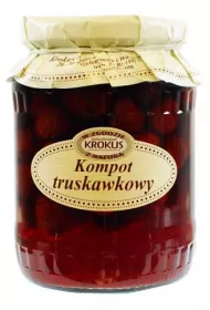 Krokus Kompot truskawkowy 680 g