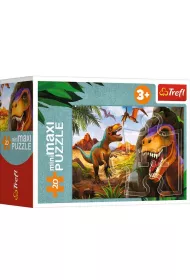Puzzle 20 el. miniMAXI Poznaj �wiat dinozaur�w 3 Trefl